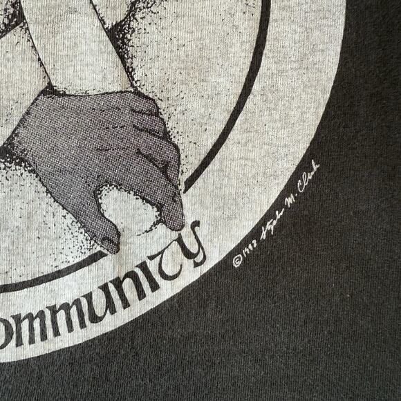 Vintage Dragon Fest Shirt Large Black 90s Dungeons & Dragons Magic Movie 1992 - Picture 5 of 8